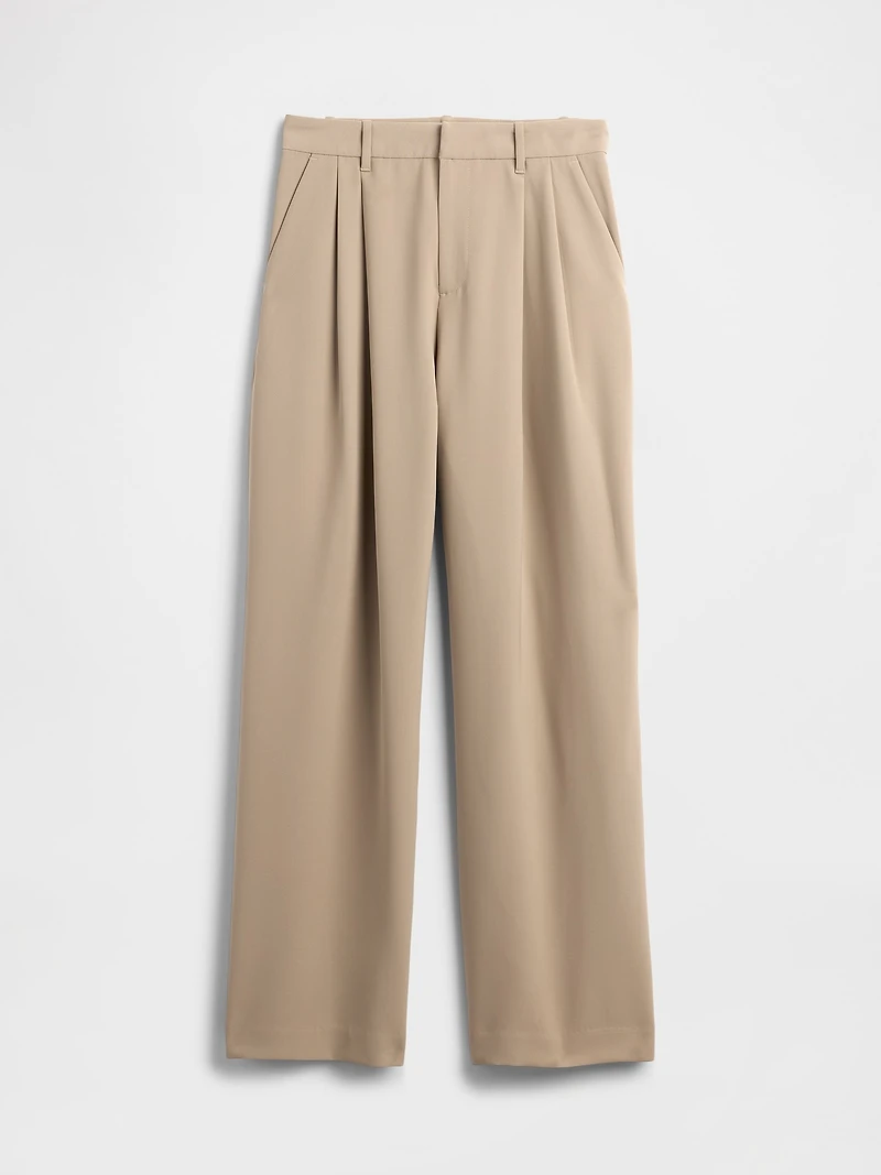 Curvy 365 High Rise Pleated Trousers