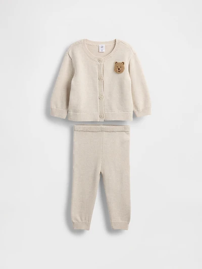 Baby Brannan Bear Cardigan Sweater Set