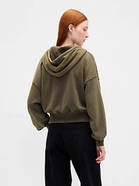 VintageSoft Wedge Zip Hoodie