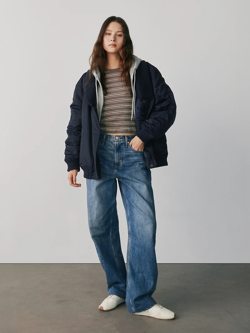 Modern Rib Shrunken T-Shirt