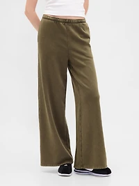 VintageSoft Baggy Wide-Leg Sweatpants