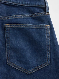 High Rise Culotte Jeans