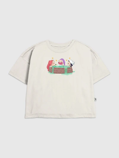 Kids K-Pop Demon Hunters Chibi Huntrix Graphic T-Shirt