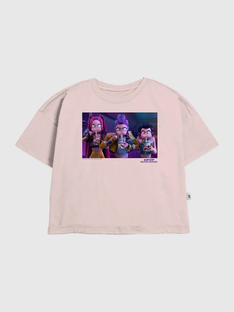 Kids K-Pop Demon Hunters Ramen Graphic T-Shirt