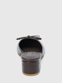 Geneva Heeled Mule