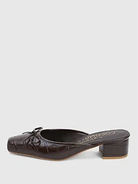 Geneva Heeled Mule