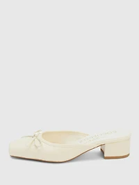 Geneva Heeled Mule