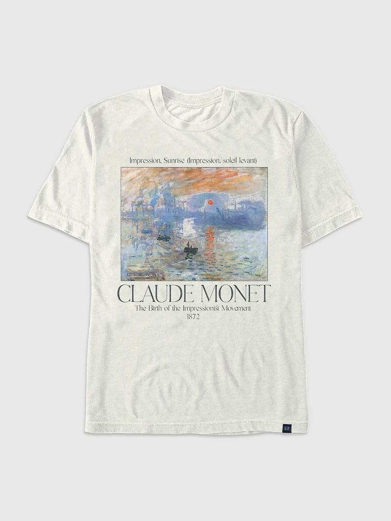Monet Sunrise Graphic T-Shirt