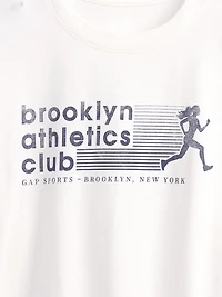 Brooklyn Athletics Club Relaxed Graphic T-Shirt