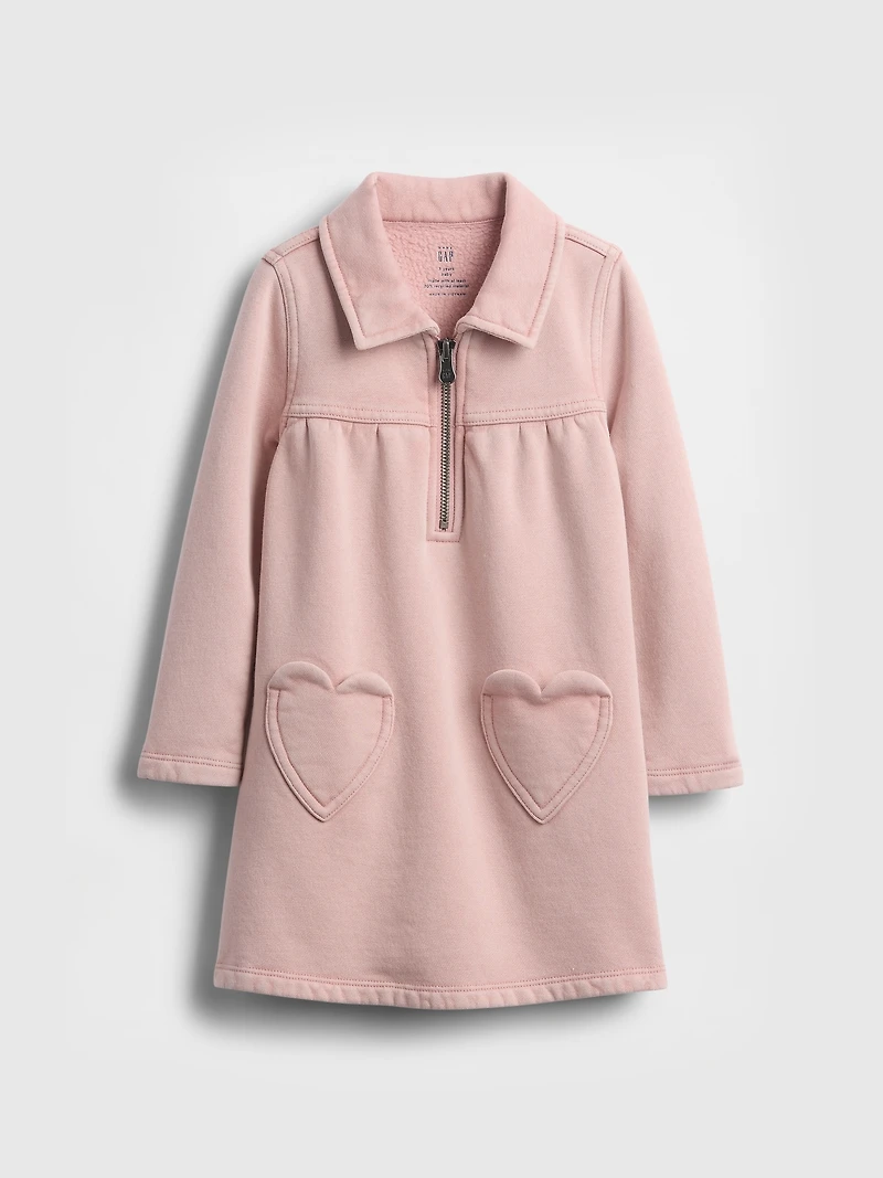 Baby & Toddler VintageSoft Half-Zip Dress