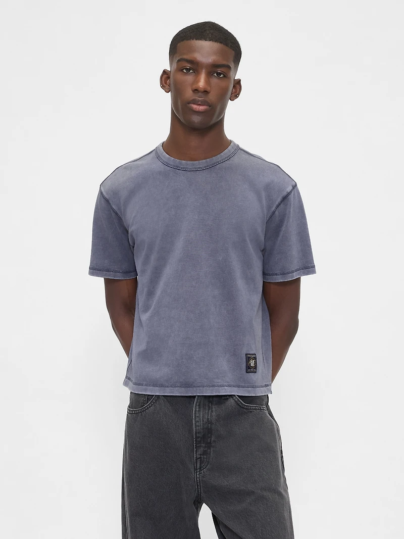 Heavyweight Crop Graphic T-Shirt