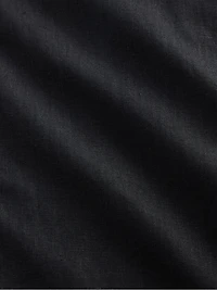 Linen-Blend Midi Shirtdress