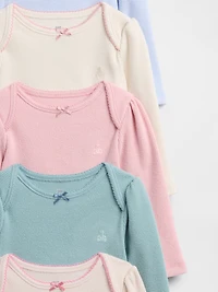 Baby First Favorites Waffle Bodysuit (5-Pack)