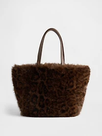 Faux Fur Tote Bag