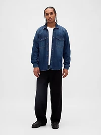 Denim Relaxed Shirt
