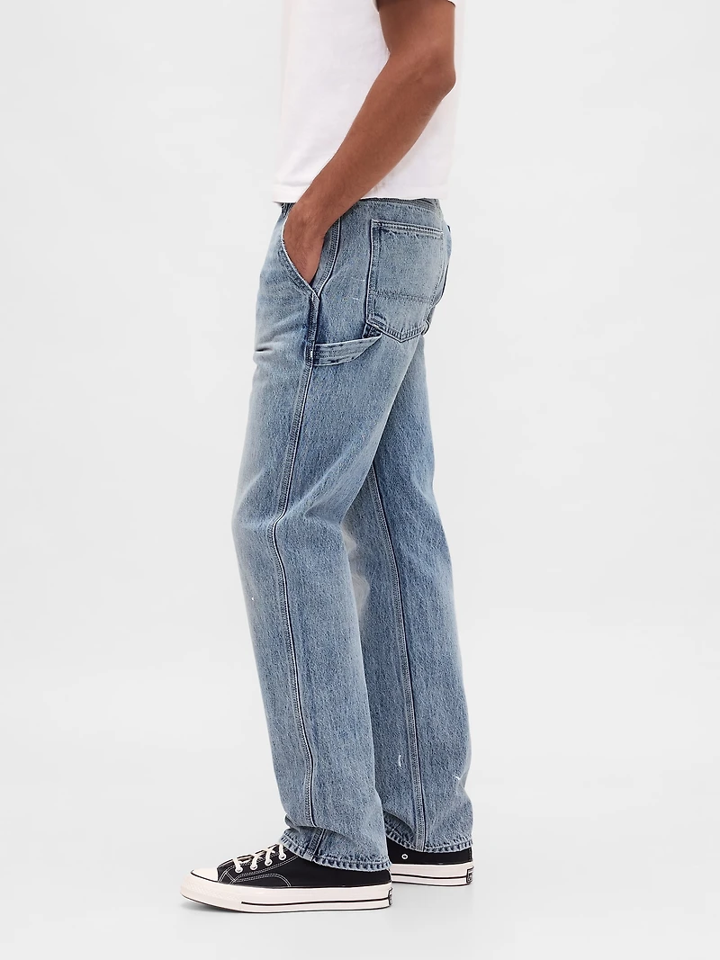 Relaxed Straight Carpenter Jeans