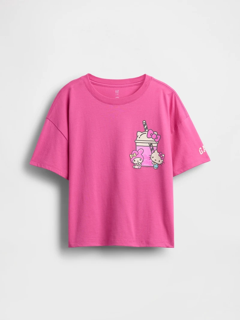 Kids Oversized Graphic T-Shirt