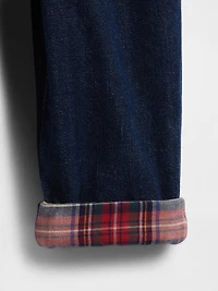 Baby Flannel & Denim Outfit Set