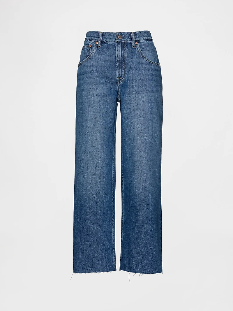 Low Slung UltraSoft Relaxed Crop Jeans