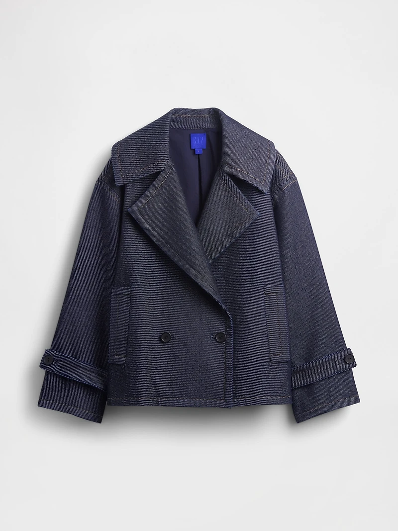 GapStudio Denim Cocoon Coat