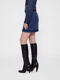 GapStudio Denim Tweed Mini Skirt
