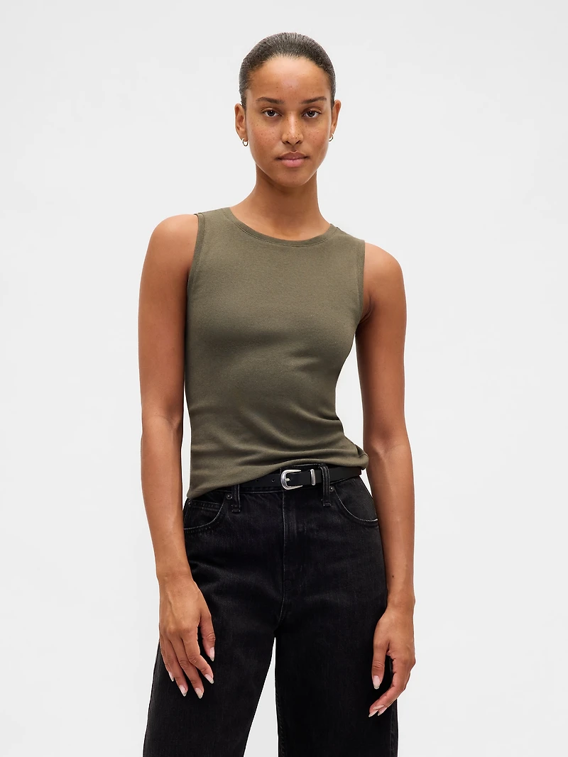 Modern Shell Tank Top