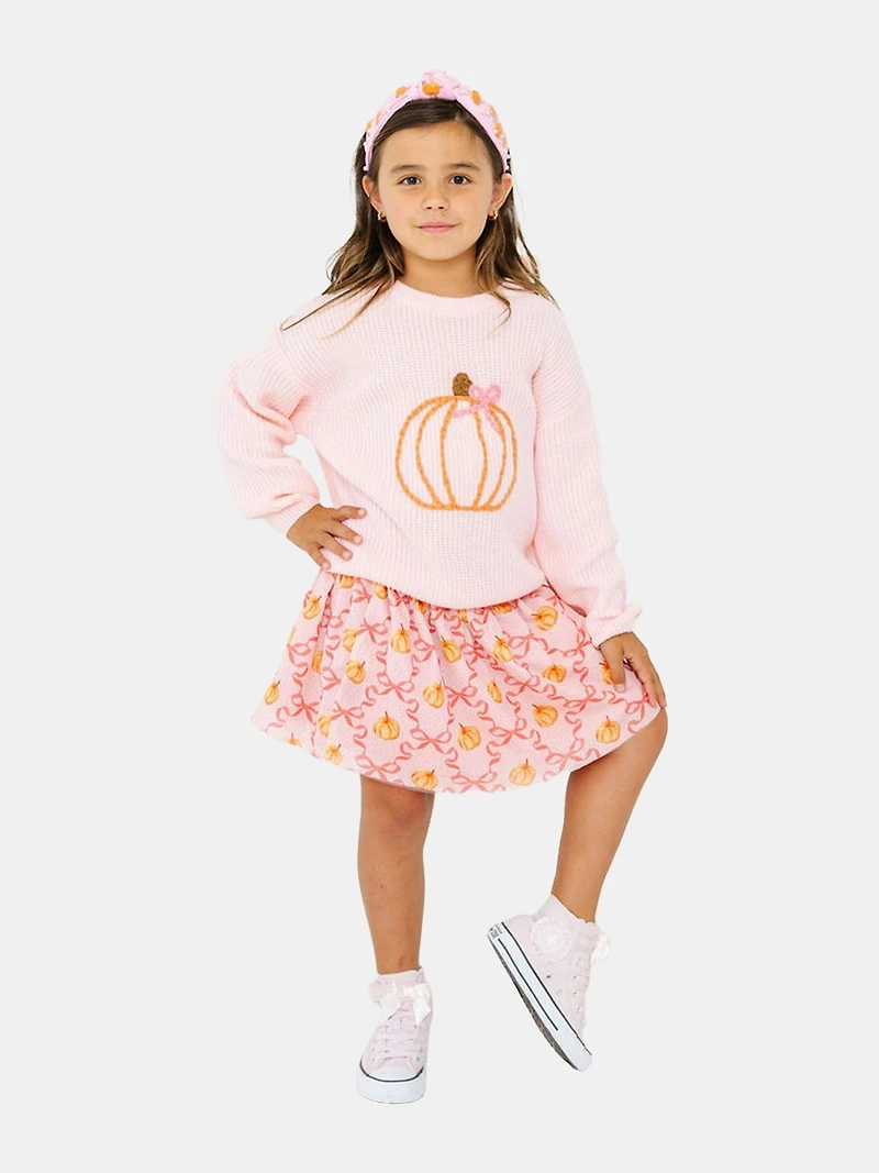 Sweet Wink Pumpkin Trellis Tutu