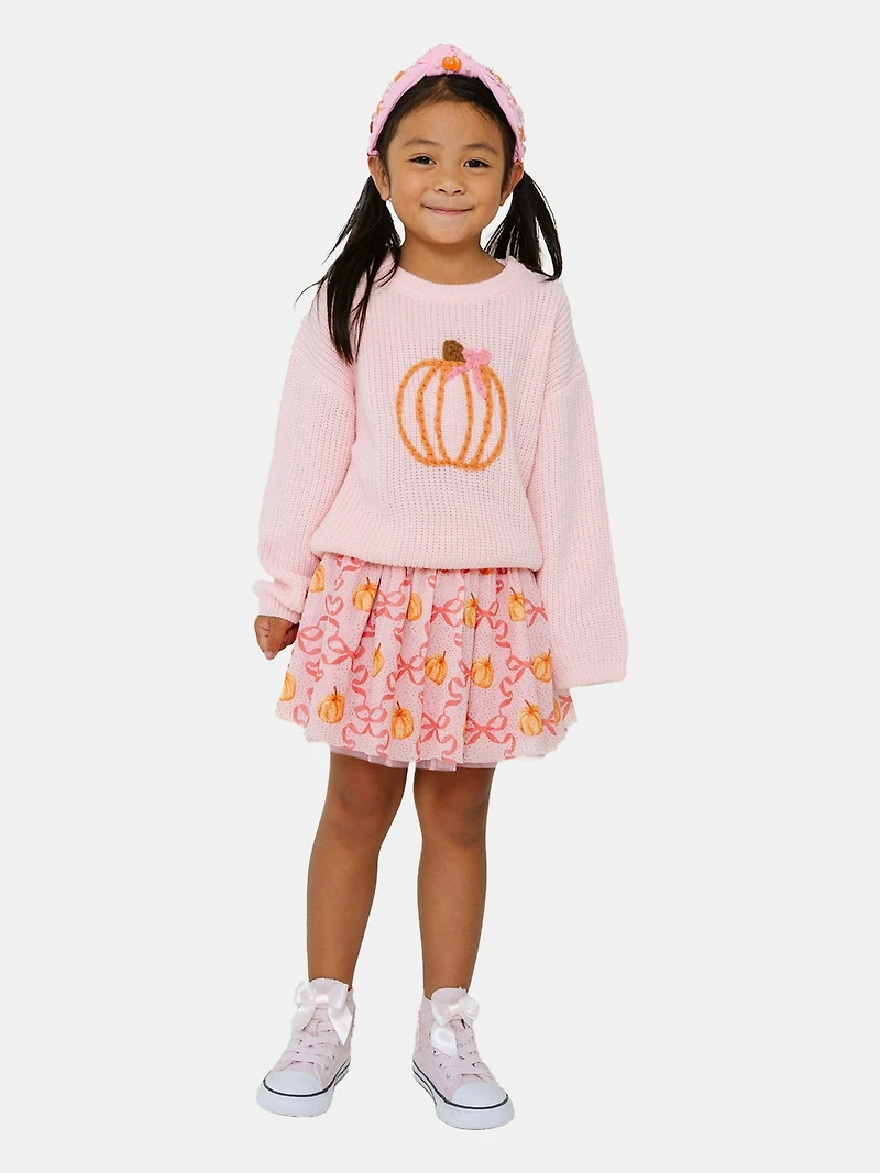 Sweet Wink Pumpkin Trellis Tutu
