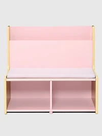 Toddler Reading Nook with Padded Bench