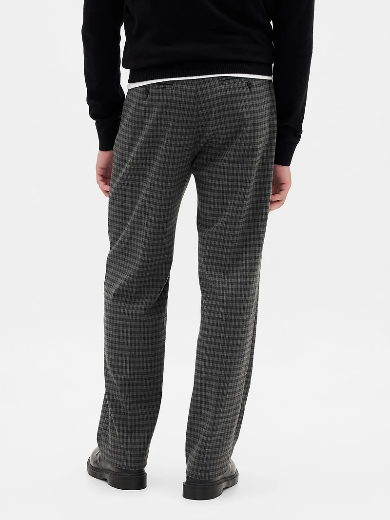 365 Wool-Blend Relaxed Trousers