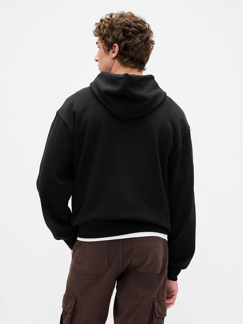 Heavyweight Oversized Logo Hoodie
