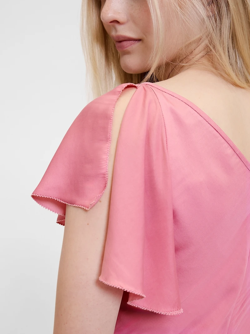 GapStudio Satin Midi Dress