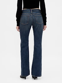 Mid Rise Relaxed Flare Jeans