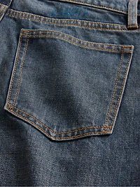 Mid Rise Relaxed Flare Jeans