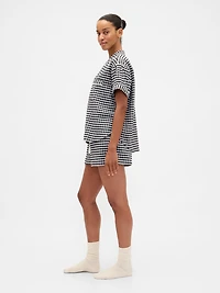 Adult Softest Flannel PJ Short Set