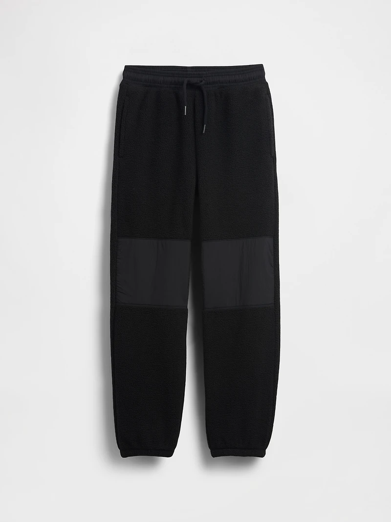 Kids Relaxed Sherpa Joggers