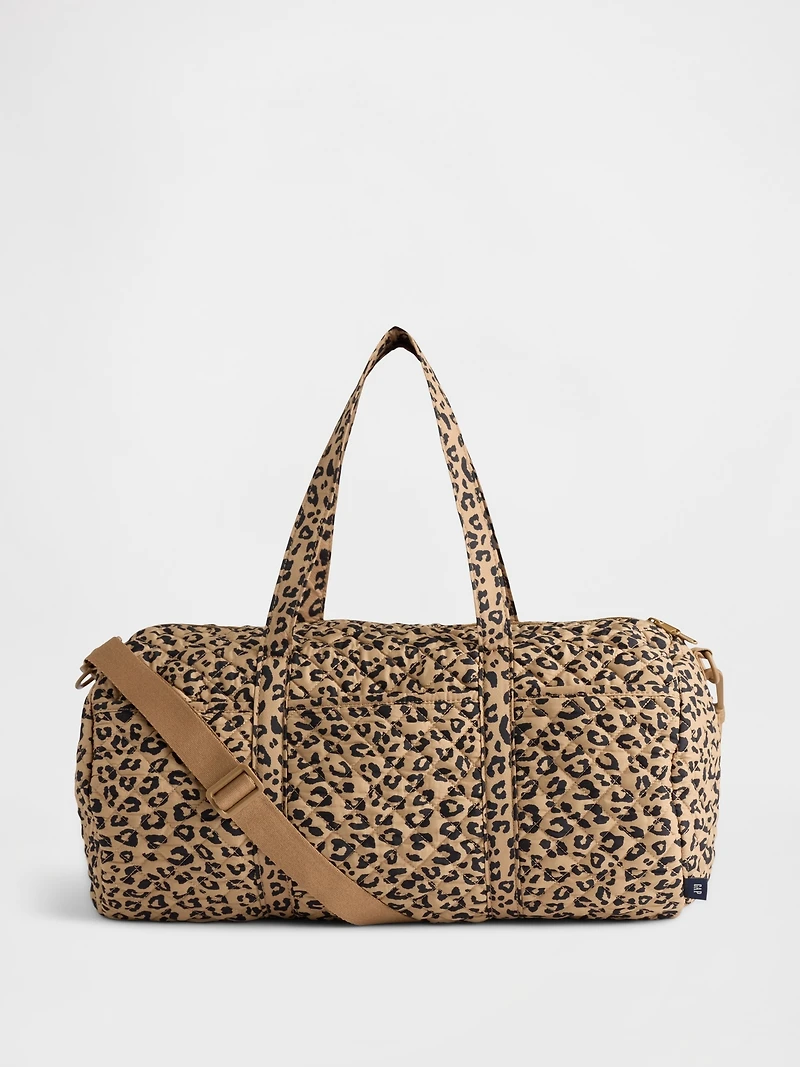 Kids Quilted Weekender Bag