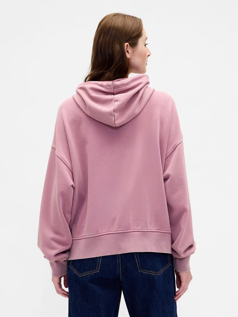 Heavyweight French Terry Oversized Zip Hoodie