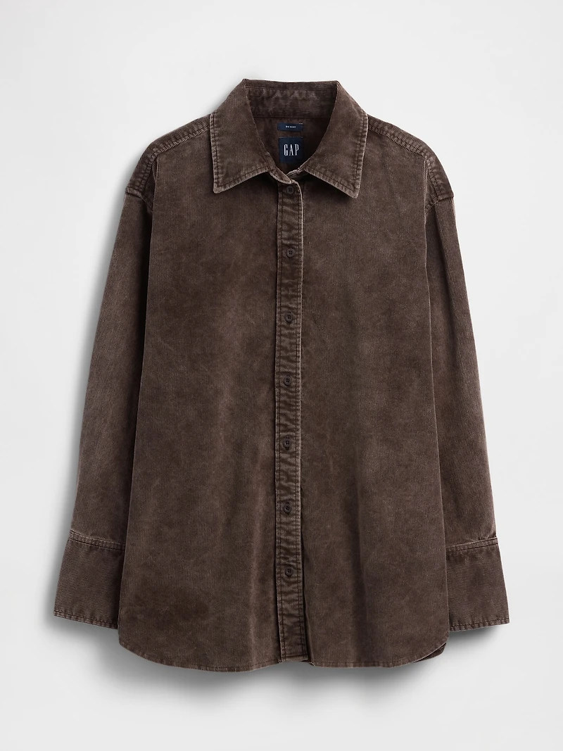 Corduroy Big Shirt