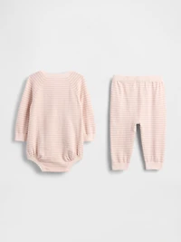 Baby Sweater Bodysuit Outfit Set