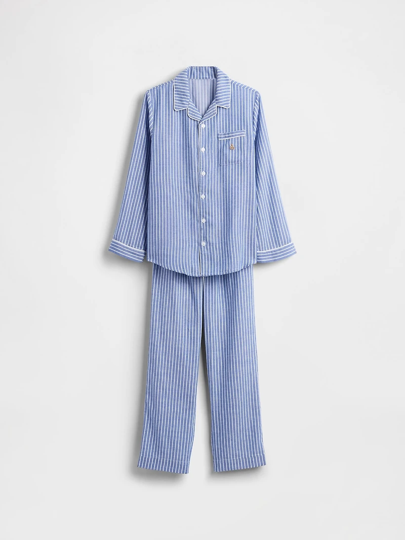 Kids Recycled Flannel PJ Set