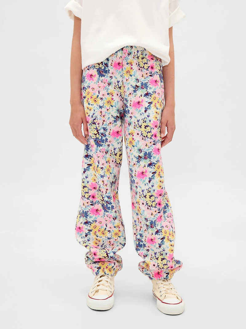 Kids VintageSoft Relaxed Floral Joggers