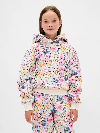 Kids VintageSoft Relaxed Floral Hoodie