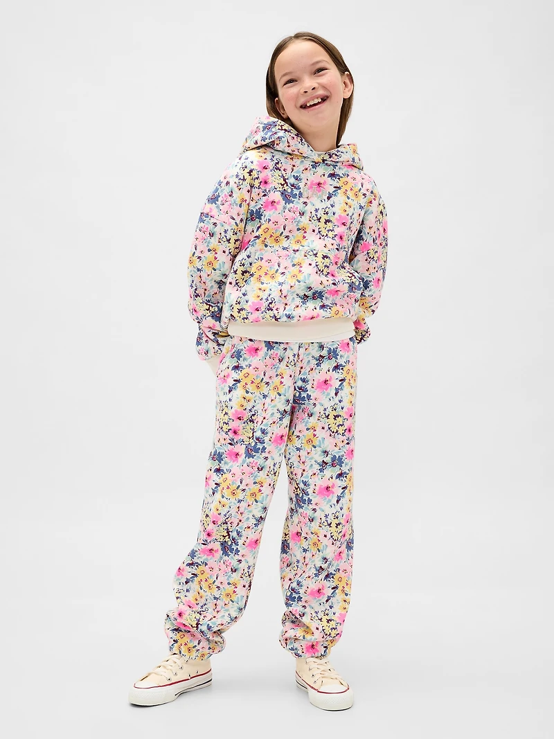 Kids VintageSoft Relaxed Floral Joggers