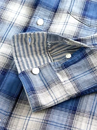 Kids Relaxed Plaid Shirt