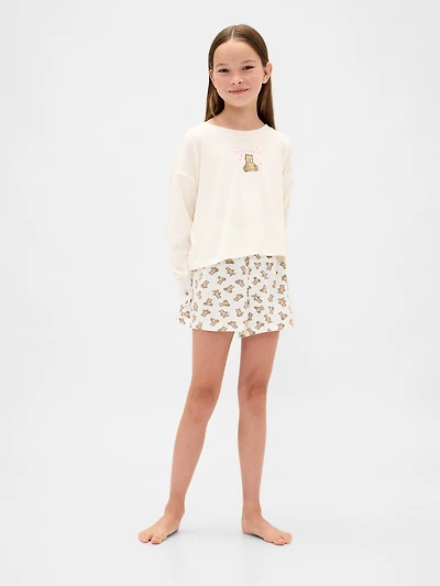 Kids Recycled PJ Short Set