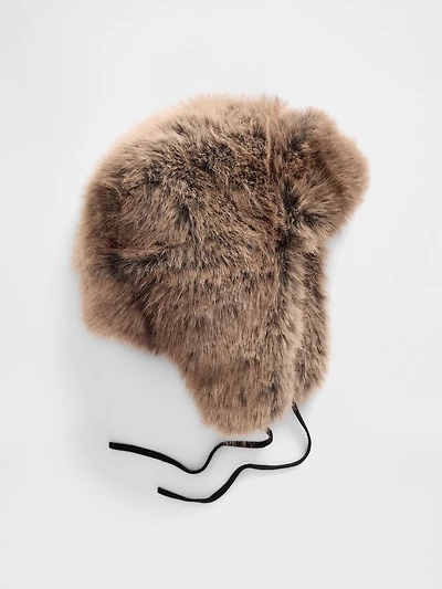 Faux Fur Trapper Hat