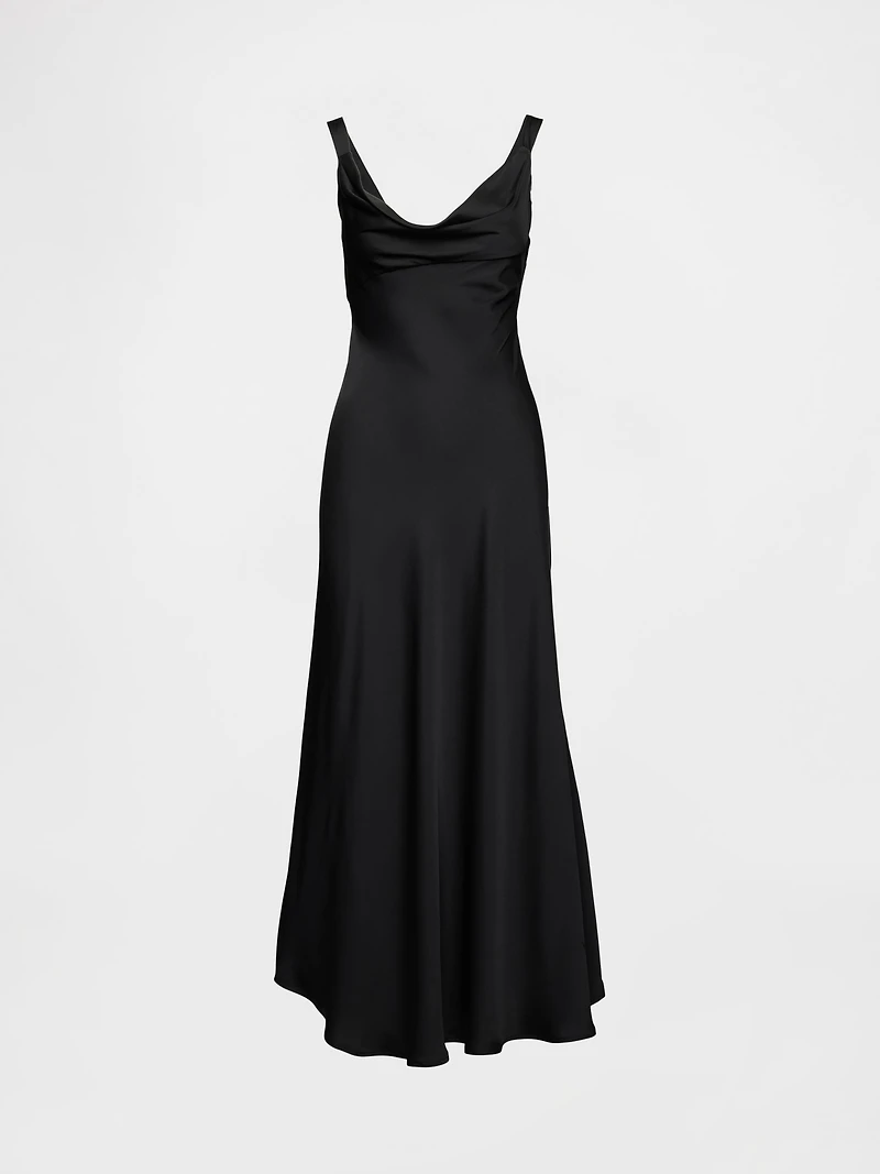 GapStudio Satin Slip Maxi Dress