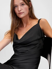GapStudio Satin Slip Maxi Dress
