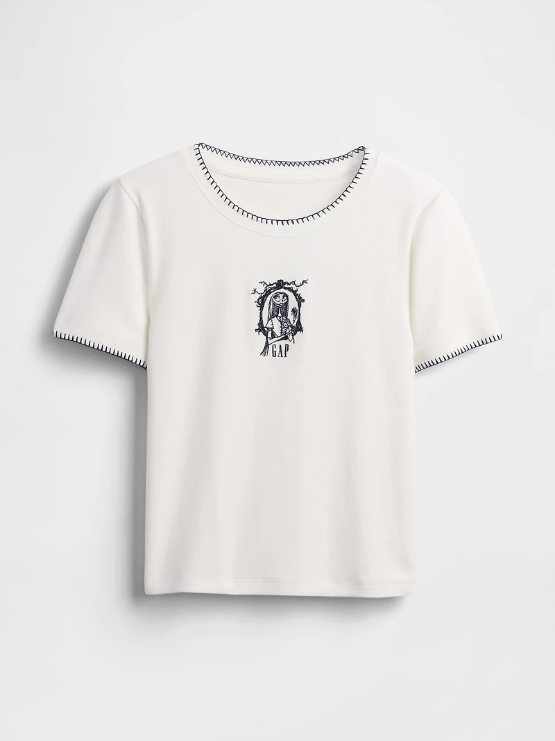 Gap × Disney Tim Burton’s The Nightmare Before Christmas Modern Shrunken T-Shirt